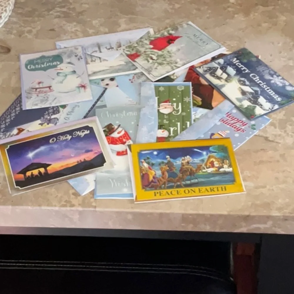20 Assorted Christmas Cards